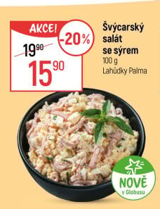 Švýcarský salát se sýrem