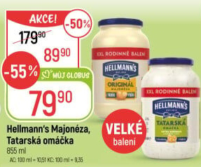 Tatarská omáčka Hellmann'