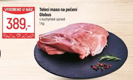 Telecí maso na pečení Globus