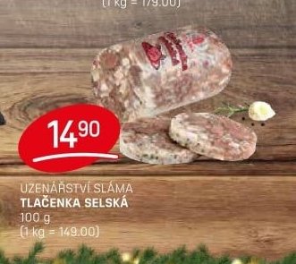 UZENÁŘSTVÍ SLÁMA TLAČENKA SELSKÁ