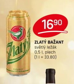 ZLATÝ BAŽANT světlý ležák