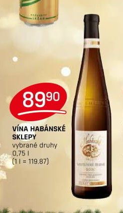 VÍNA HABÁNSKÉ SKLEPY