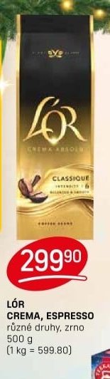 LÓR CREMA, ESPRESSO