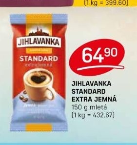 JIHLAVANKA STANDARD EXTRA JEMNÁ