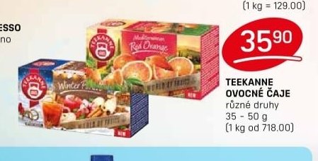 TEEKANNE OVOCNÉ ČAJE