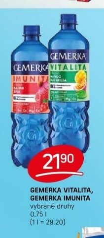 GEMERKA VITALITA, GEMERKA IMUNITA