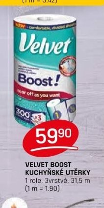 VELVET BOOST KUCHYŇSKÉ UTĚRKY