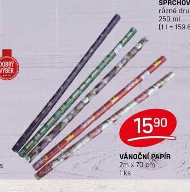 VÁNOČNÍ PAPÍR