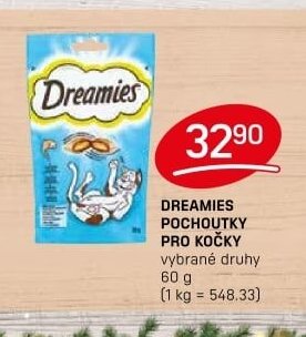 DREAMIES POCHOUTKY PRO KOČKY