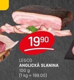 Anglická slanina LE&