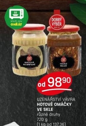 Omáčky Uzenářství Vávra