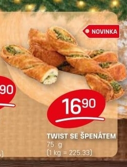 Pečivo Twist