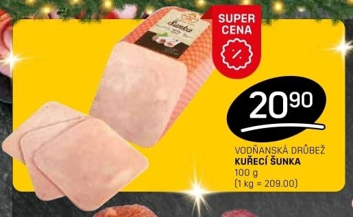 Šunka kuřecí Vodňanské kuře