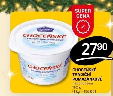 Tradiční pomazánkové Choceňské