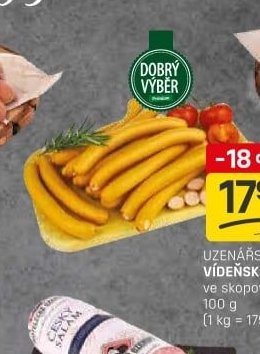 UZENÁŘSTVÍ SLÁMA VÍDEŇSKÉ PÁRKY