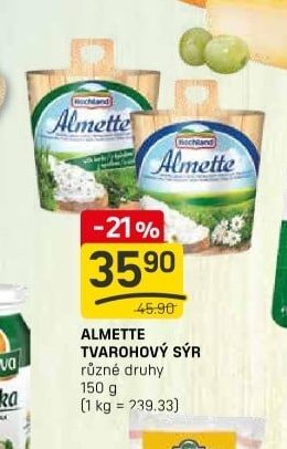 Almette tvarohový sýr