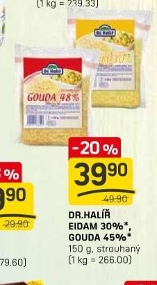 Dr.Halíř Eidam, Gouda
