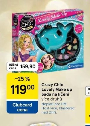Crazy Chic Lovely Make up Sada na líčení - Tesco akcniletaky.com