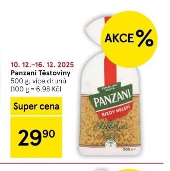 Panzani Těstoviny
