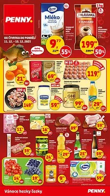 akční leták Penny Market 11.12.2025-15.12.2025