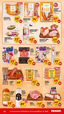 akční leták Penny Market 11.12.2025-15.12.2025