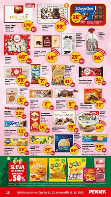 akční leták Penny Market 11.12.2025-15.12.2025
