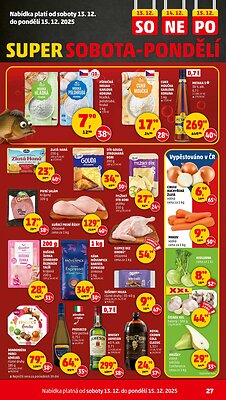 akční leták Penny Market 11.12.2025-15.12.2025