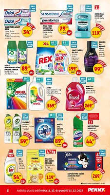 akční leták Penny Market 11.12.2025-15.12.2025