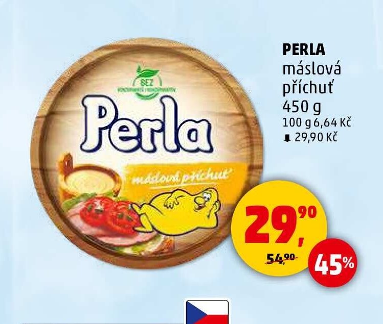 PERLA máslová příchuť 450 g
