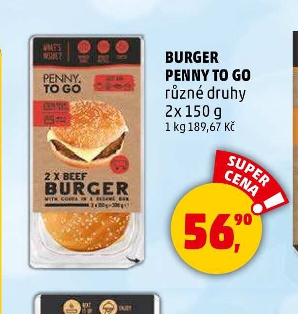 BURGER PENNY TO GO