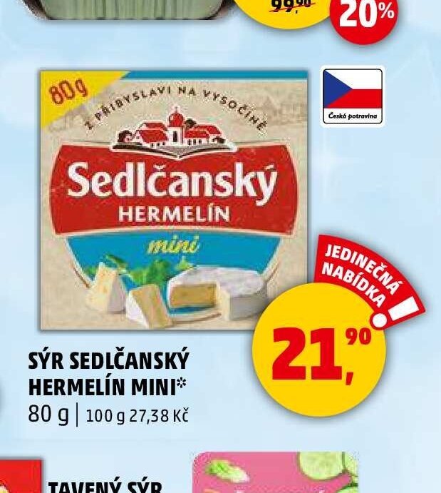SÝR SEDLČANSKÝ HERMELÍN