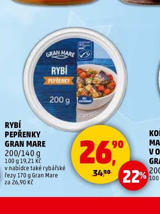 RYBÍ PEPŘENKY GRAN MARE
