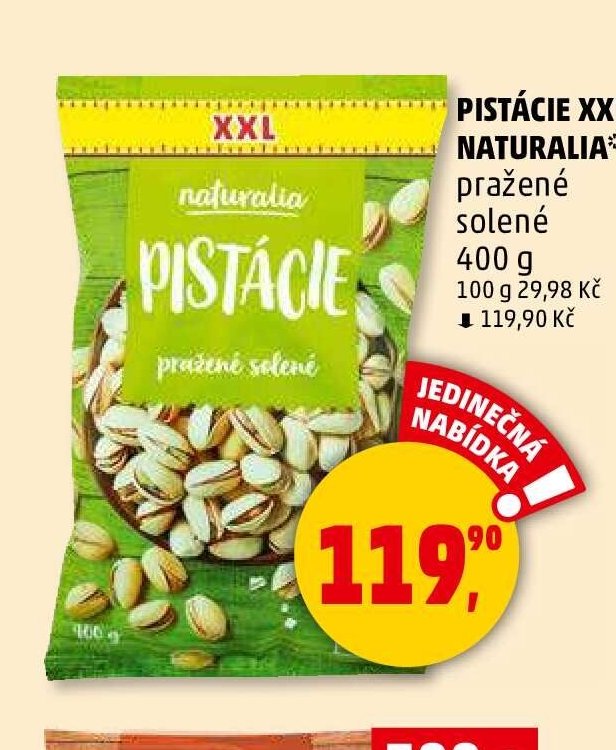 Pistácie XXL Naturalia
