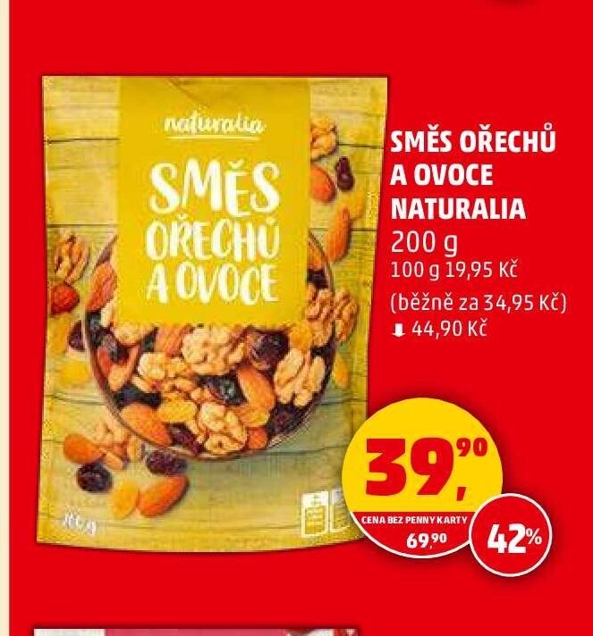 Směs ořechů a ovoce Naturalia
