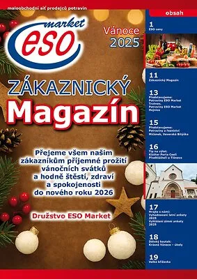 akční leták ESO MARKET 10.12.2025-31.12.2025