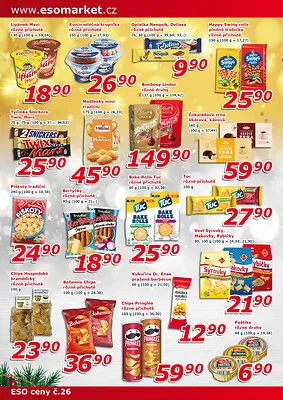 akční leták ESO MARKET 10.12.2025-31.12.2025