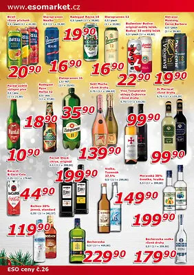 akční leták ESO MARKET 10.12.2025-31.12.2025
