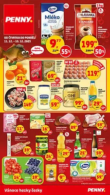 akční leták Penny Market 11.12.2025-15.12.2025