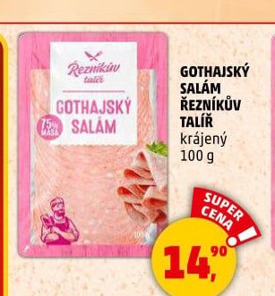 GOTHAJSKÝ SALÁM ŘEZNÍKŮV TALÍŘ