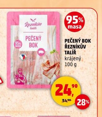 PEČENÝ BOK ŘEZNÍKŮV TALÍŘ