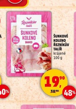 ŠUNKOVÉ KOLENO ŘEZNÍKŮV TALÍŘ