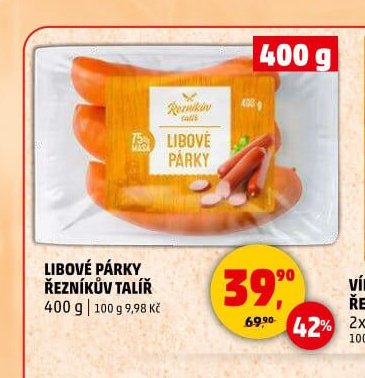 LIBOVÉ PÁRKY ŘEZNÍKŮV TALÍŘ