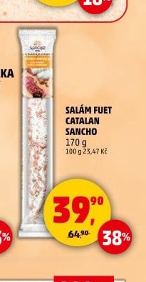 SALÁM FUET CATALAN SANCHO