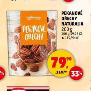 PEKANOVÉ OŘECHY NATURALIA