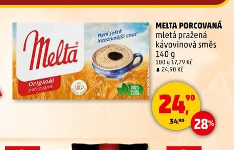 Melta porcovaná kávovinová směs 140 g