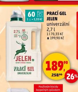 PRACÍ GEL JELEN
