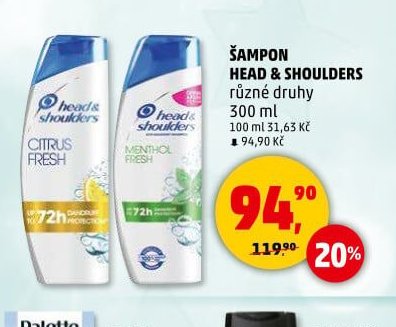 ŠAMPON HEAD & SHOULDERS