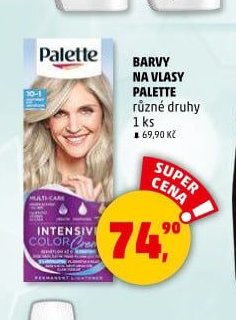 BARVY NA VLASY PALETTE