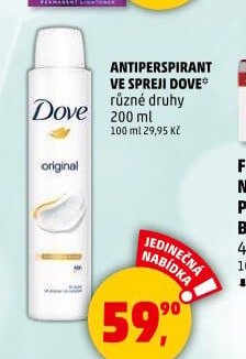 ANTIPERSPIRANT VE SPREJI DOVE