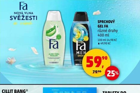 SPRCHOVÝ GEL FA